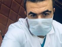 Dr. Mohammed Shaheen, a consultant cardiologist at the Islamic Center for Cardiology and Surgery at Al-Azhar University in Egypt. Wearing a mask all day at the hospital started to come common in February and March 2020 as the virus spread out of China to other regions.
