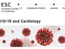 The European Society of Cardiology (ESC) COVID-19 resource page on its website in mid-April 2020. Nearly all the cardiovascular societies have created virus resource pages where clinicians can find needed medical information. Patients with cardiac comorbitities have the highest mortality rate among COVID-19 patients, so cardiology departments have become involved in the care of these patients.