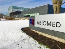 Abiomed's corporate headquarters and factory located in Danvers, Mass.