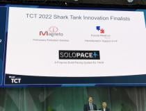 Three finalists were selected for the TCT 2022 Innovation Shark Tank competition.