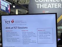 The American Heart Association (AHA) joined forces with CRF and TCT during this year's event. The AHA's Scientific Sessions leaders shared live highlights of TCT from the World Connect studio. In turn, CRF will present several sessions at the Association’s Scientific Sessions 2022, to be held November 5-7 in Chicago, IL. 