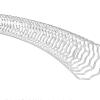 Abbott Espirit BTK Bioresorbable stent, or bioresorbable vascular scaffold (BVS) measures 99 microns and is made from poly-L-lactide (PLLA), a semi-crystalline bioresorbable polymer engineered to resist vessel recoil and provide a platform for drug delivery. Abbott Absorb
