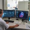A cardiac scan on the new Siemens Naeotom Alpha. This is the first commercialized photon-counting CT scanner. It gained FDA clearance Sept. 30, 2021. Image by Deutscher Zukunftpreis/Ansgar Pudenz.