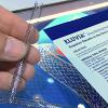 The Boston Scientific Eluvia self-expanding, drug-eluting, peripheral stent.