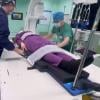 computed tomography, angiography, patient transport