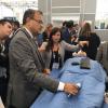 A hands-on-training session at TCT 2018 that instructed interventional cardiologists how to use an intra-cardiac echo (ICE) catheter to image the chambers inside the heart with a catheter based ultrasound imaging system.  The training area was sponsored by Siemens Healthineers