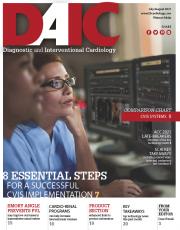 Diagnostic and Intervcentional Cardiology Magazine, DAIC, covers new cardiac technologies and trends. CVIS trends. The Editor is Dave Fornell.