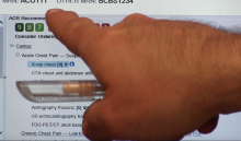 appropriate use criteria (AUC) clinical decision support (CDS) software consultation for chest pain imaging