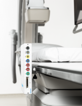 The Fysicon QMAPP hemodynamic monitoring system is the newest system to gain FDA clearance. It is about the size of a ream of paper.