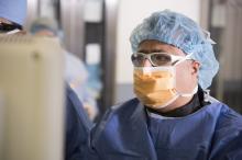 ORSIF, radiation exposure for interventionalists, greater on left side of head, Ehtisham Mahmud