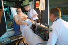 STEMI, ECG, remote access, airstrip