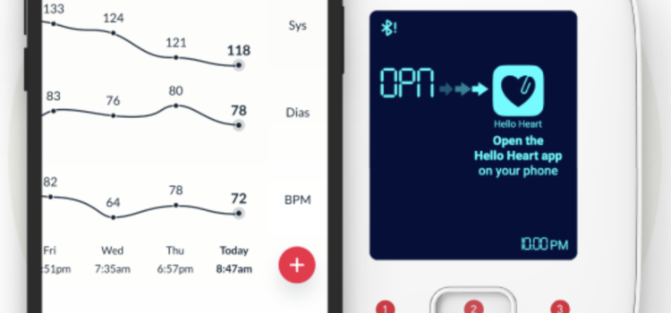 New study shows an overwhelming majority of people aged 65 and over reduced their blood pressure, cholesterol, and weight while using the Hello Heart mobile app and heart health monitor within six months